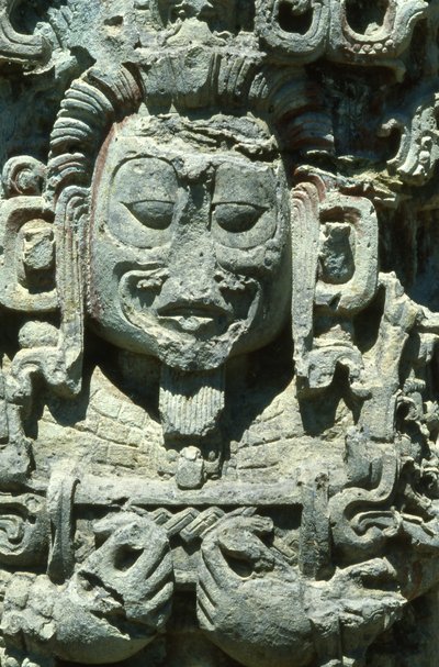 Copan Stela D von Mayan